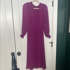 Zara purple dress